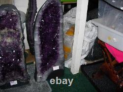 Amethyst geode super dark cathedral AU5 eBay seller since 2003 more in stock
