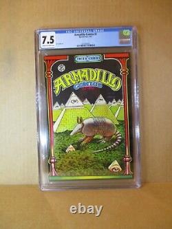 Armadillo Comics 2 CGC 7.5 Jim Franklin 1971 Rare Underground Rip Off Press Eyes