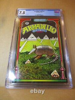 Armadillo Comics 2 CGC 7.5 Jim Franklin 1971 Rare Underground Rip Off Press Eyes