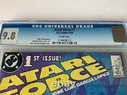 Atari Force 1 Cgc 9.8 White Pages DC Comics 1984