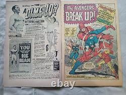 Avengers #10 (VGF) Marvel Comics 1964 signed by Dick Ayers