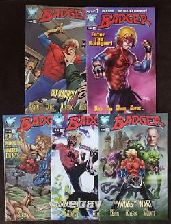 BADGER! 103 issues & HEXBREAKER gn! 7 complete series! Image IDW First'98-'08