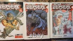 Berserk Manga Volumes 1-40 + Flame Dragon Knight by Kentaro Miura