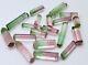 Bi-Colour Terminated Super Gemmy Tourmaline Crystals Parcel