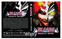 Bleach Complete Collection Series 1-16 DVD All Season Episodes 1-366 Brand New