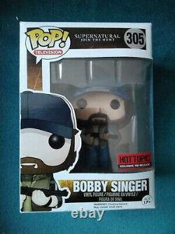 Bobby Singer Supernatural Funko Pop # 305 Never Displayed