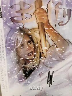 CGC 9.6 Buffy Season 8 # 30 SS Signed Adam Hughes NM+ Beautiful Cover