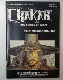 CHAKAN THE FOREVER MAN COMPENDIUM 1st print Rak Graphics Publications 1993