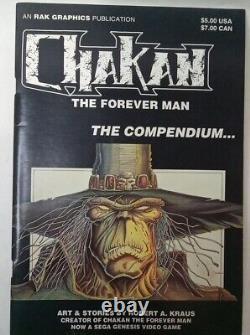 CHAKAN THE FOREVER MAN COMPENDIUM 1st print Rak Graphics Publications 1993