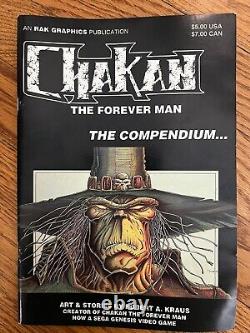 CHAKAN THE FOREVER MAN COMPENDIUM 1st print Rak Graphics Publications 1993