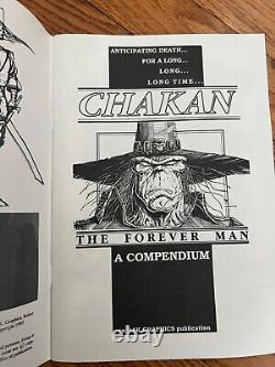 CHAKAN THE FOREVER MAN COMPENDIUM 1st print Rak Graphics Publications 1993