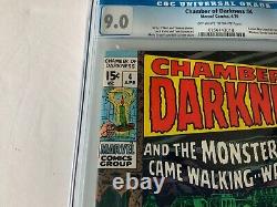 Chamber Of Darkness 4 Cgc 9.0 Barry Smith Conan Tryout Marvel Comics 1970