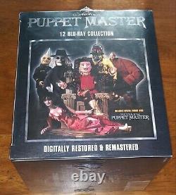 Charles Band's Puppet Master 12 Blu-ray Collection Sealed