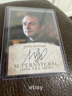 Cryptozoic Supernatural Seasons 4-6 Autograph Card MS Mark Sheppard As Crowley