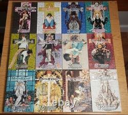 DEATH NOTE Complete Manga Set Vol 1-12 (ENGLISH) by Ohba & Obata