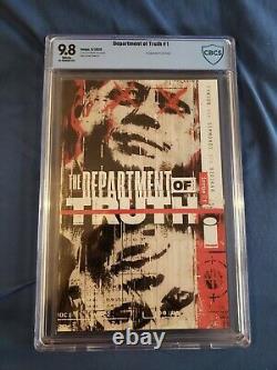 DEPARTMENT OF TRUTH #1 CBCS 9.8 Cover A 1st Print Image Tynion not CGC