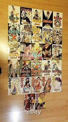 D. Gray-Man English Manga Lot Volumes 1-27 Like New Condition, Vol 23-27 Unread