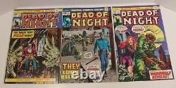 Dead of Night #1-11 Marvel Comics 1973 full lot set run 1 2 3 4 5 6 7 8 9 10 11