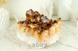 Epic Large AAA Natural Citrine Cluster with Super Extra, Deep Orange Madeira Cit