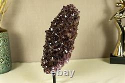 Epic Super Extra Quality Amethyst Flower, Deep Purple Amethyst Rosette 2.2Kg 5Lb