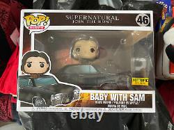 FUNKO Pop! Rides SUPERNATURAL #46 BABY WITH SAM Hot Topic Exclusive NEW