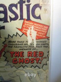 Fantastic Four #13 (April 1963) 1st appearances Watcher & Red Ghost by Stan Lee