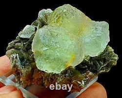Fluorite-bi-color-d, Free-super-top-quality-specimen-with-combine-mica-94-gm-pak