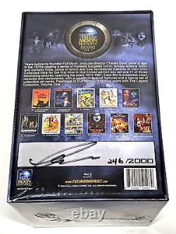 Full Moon The Legacy Collection Blu-Ray Box Set Brand New Limited Signed Edition