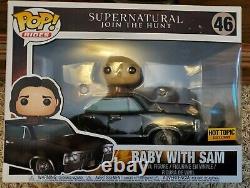 Funko POP! RidesSupernatural-Baby With Sam #46-Hot Topic Exclusive