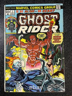 Ghost Rider #2 (1973) 1st Full Daimon Hellstrom Key Marvel Comic Book VG+