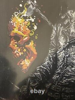 Ghost Rider Metal Variant Ltd 20 Johnny Desjardins Art Book Vol 1 Signed Remark