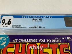 Ghosts 55 Cgc 9.6 White Pgs Cool War Cover Devil Danced Horror DC Comics 1977