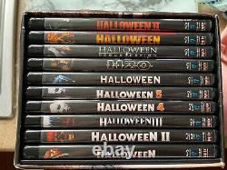 Halloween Blu-ray 15 Disc Collection VGC Deluxe Edition Scream Factory J Card