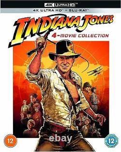 Indiana Jones 4-Movie Collection (4K Ultra HD + Blu-ray) Harrison Ford
