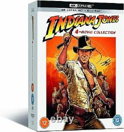 Indiana Jones 4-Movie Collection (4K Ultra HD + Blu-ray) Harrison Ford