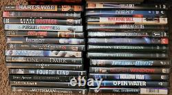 LOT of 104 Random DVD's From Documentaries to Horror From the 80's Thru 2000's