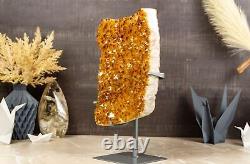 Large Yellow Citrine Cluster Super Extra (AA) Quality, Deep Yellow Druzy 6 Kg
