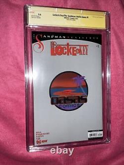 Locke & Key / The Sandman Hell and Gone #1 OASAS CGC 9.6 Sketched By Jae Lee