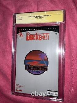 Locke & Key / The Sandman Hell and Gone #1 OASAS CGC 9.6 Sketched By Jae Lee