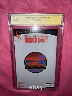 Locke & Key / The Sandman Hell and Gone #1 OASAS CGC 9.6 Sketched By Jae Lee