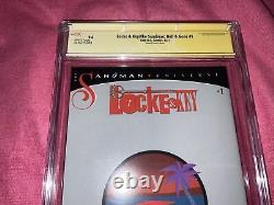 Locke & Key / The Sandman Hell and Gone #1 OASAS CGC 9.6 Sketched By Jae Lee