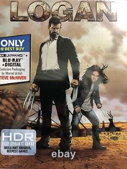 Logan 4K Ultra HD HDR Blu-Ray Collectible Steelbook Best Buy Exclusive NEW SEAL