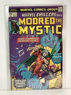 MARVEL CHILLERS 1975 #1 FN+ 6.5? 1st APP. OF MODRED THE MYSTIC & THE OTHER