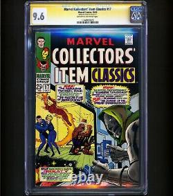 Marvel Collectors Item #17 CGC 9.6 SS STAN LEE Dr Doom SINGLE HIGHEST Looks 9.8