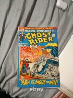 Marvel Spotlight on Ghost Rider #6 2nd appearance Marvel Comics 1972
