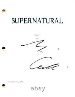 Misha Collins Signed Autograph Supernatural Full Pilot Script Screenplay Castiel