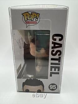 Misha Collins Signed Supernatural Castiel #95 Funko Pop With Protective Case