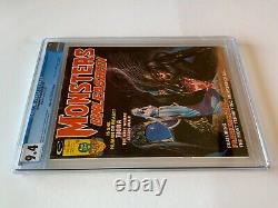 Monsters Unleashed 10 Cgc 9.4 Origin Tigra Frankenstein Comic Magazine 1975 Bb