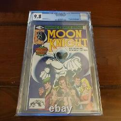 Moon Knight #1 White Pages CGC 9.8 Marvel (1980) 1st Bushman