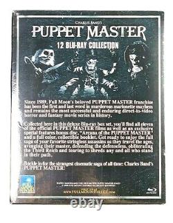 NEW Puppet Master Blu-ray 12 Disc Collection Box Set + Blade The Iron Cross